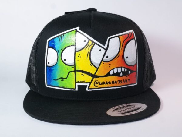 Snapback kšiltovka Facees Rainbow