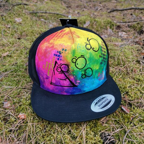 Snapback kšiltovka Rainbow XXL