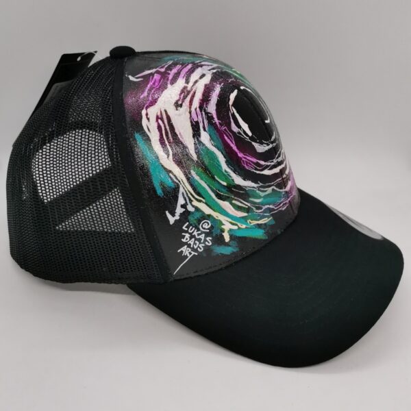 Ručně malovaná snapback kšiltovka Spiral trip - Image 4